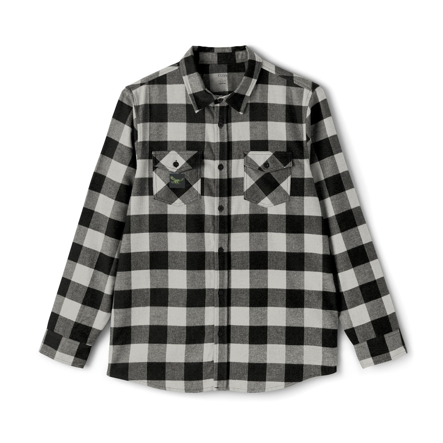 “Iron path olive” flannel