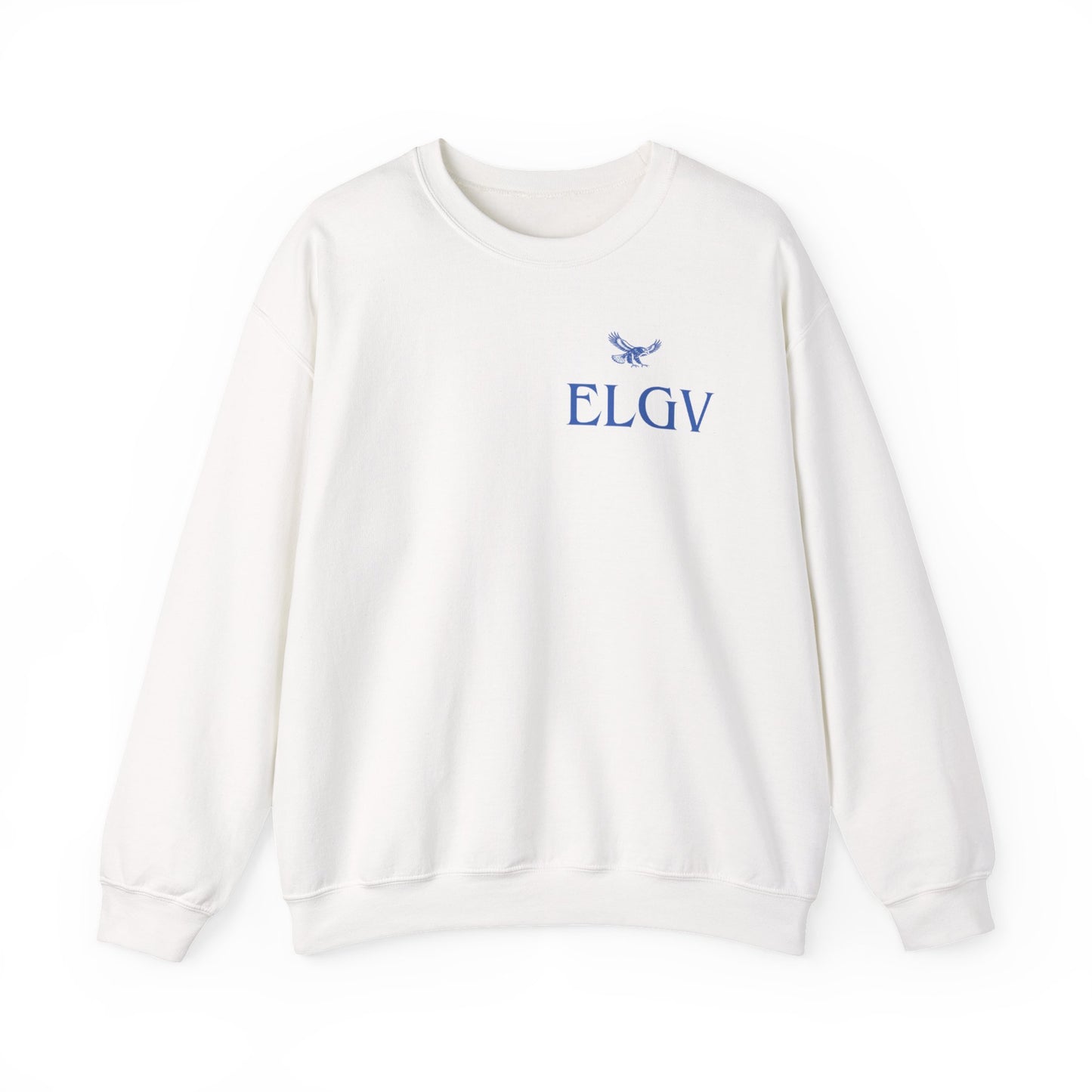 “Side ELGV logo blue” sweatshirt