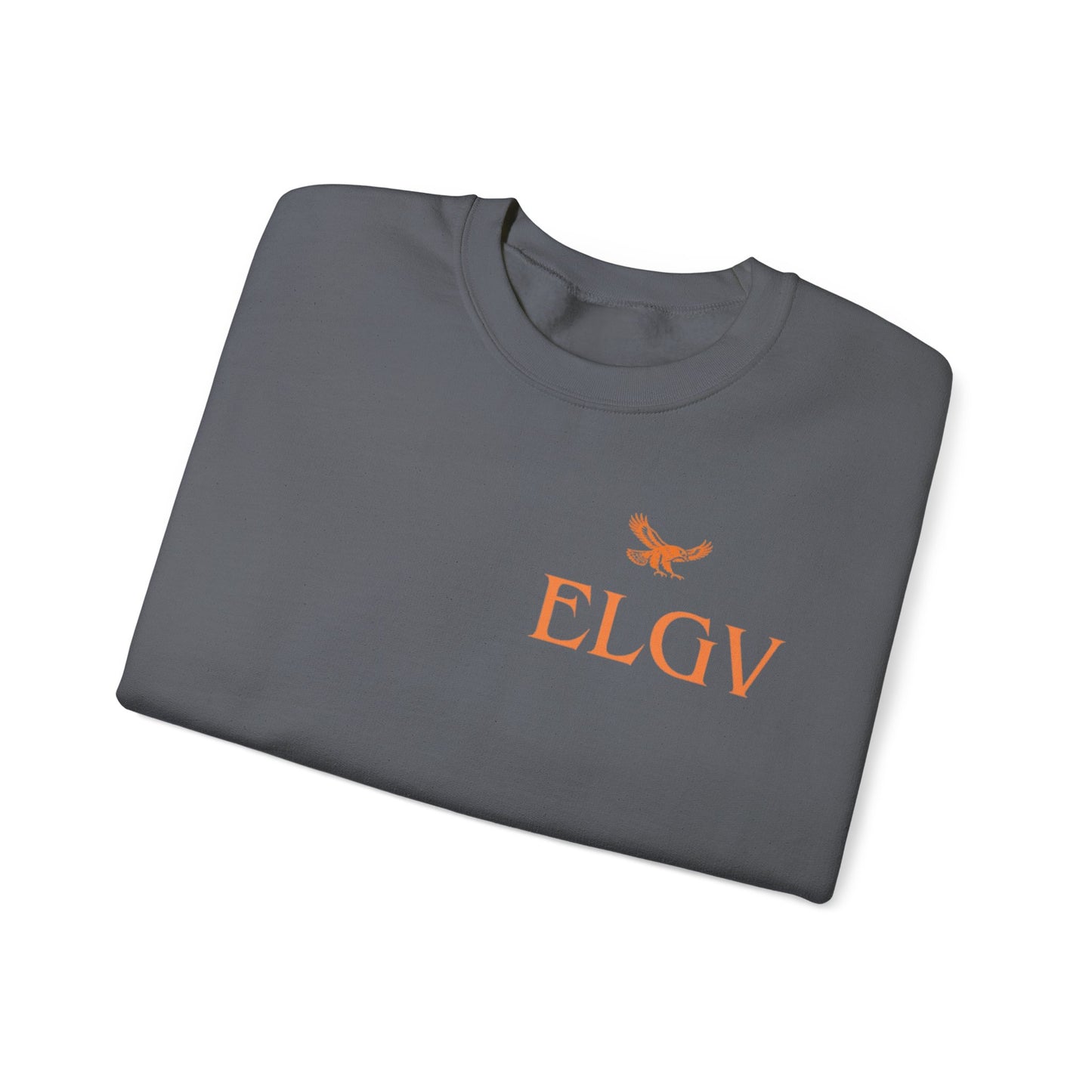 “Side ELGV logo orange” sweatshirt
