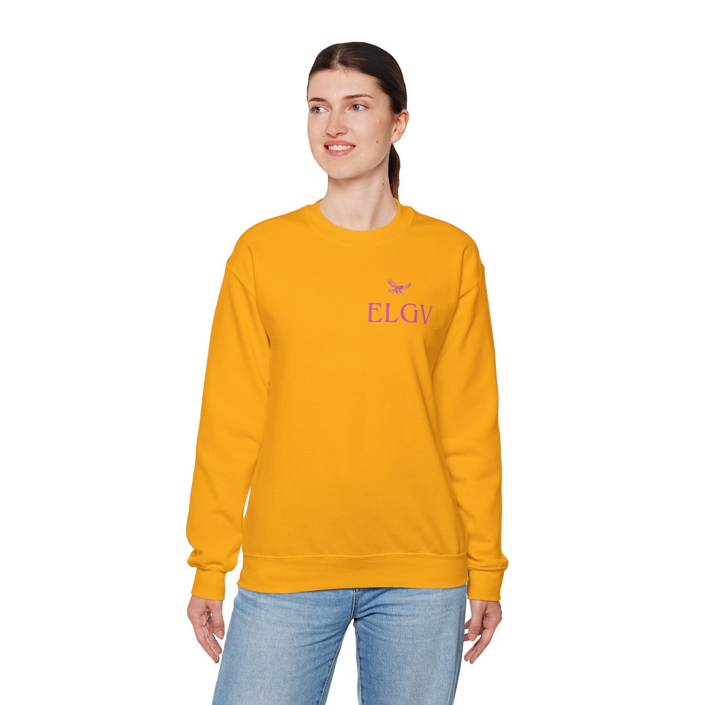 “Side ELGV logo pink” sweatshirt