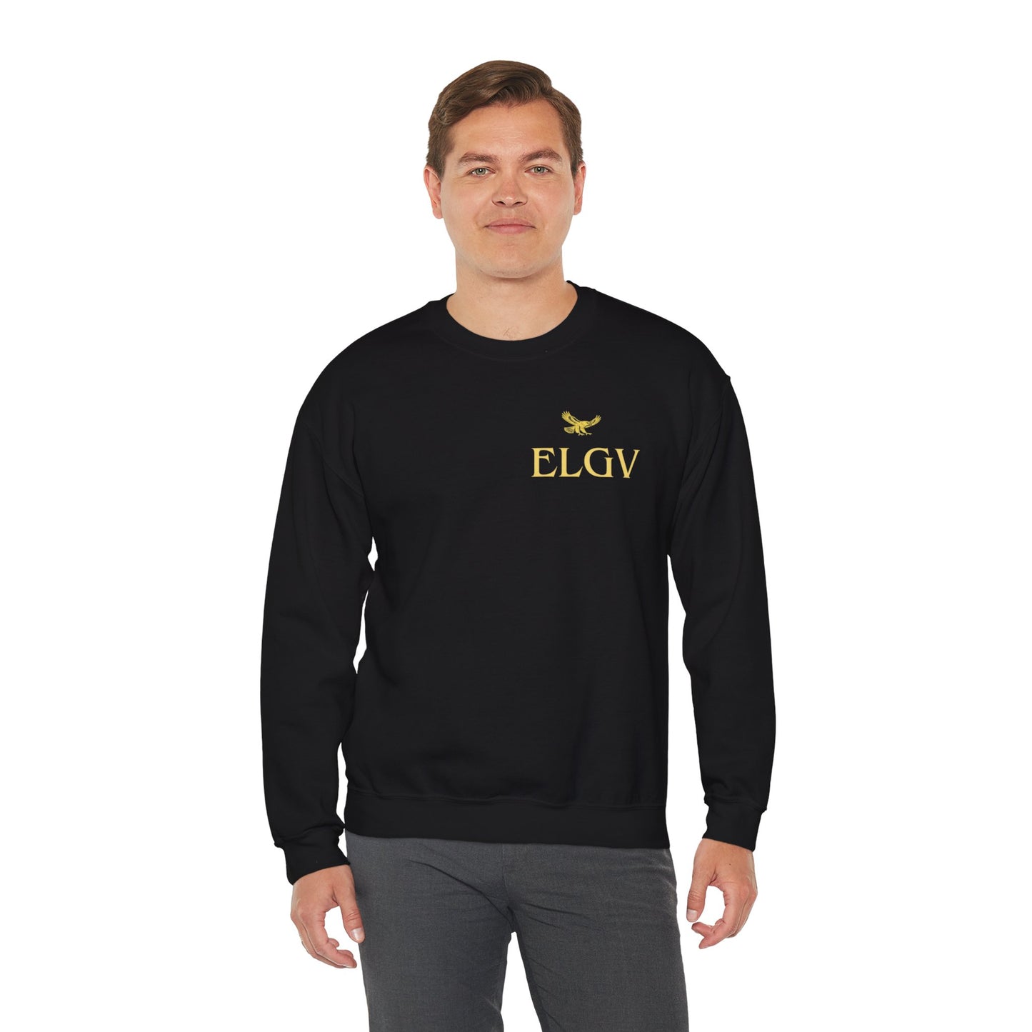“Side ELGV logo yellow” sweatshirt