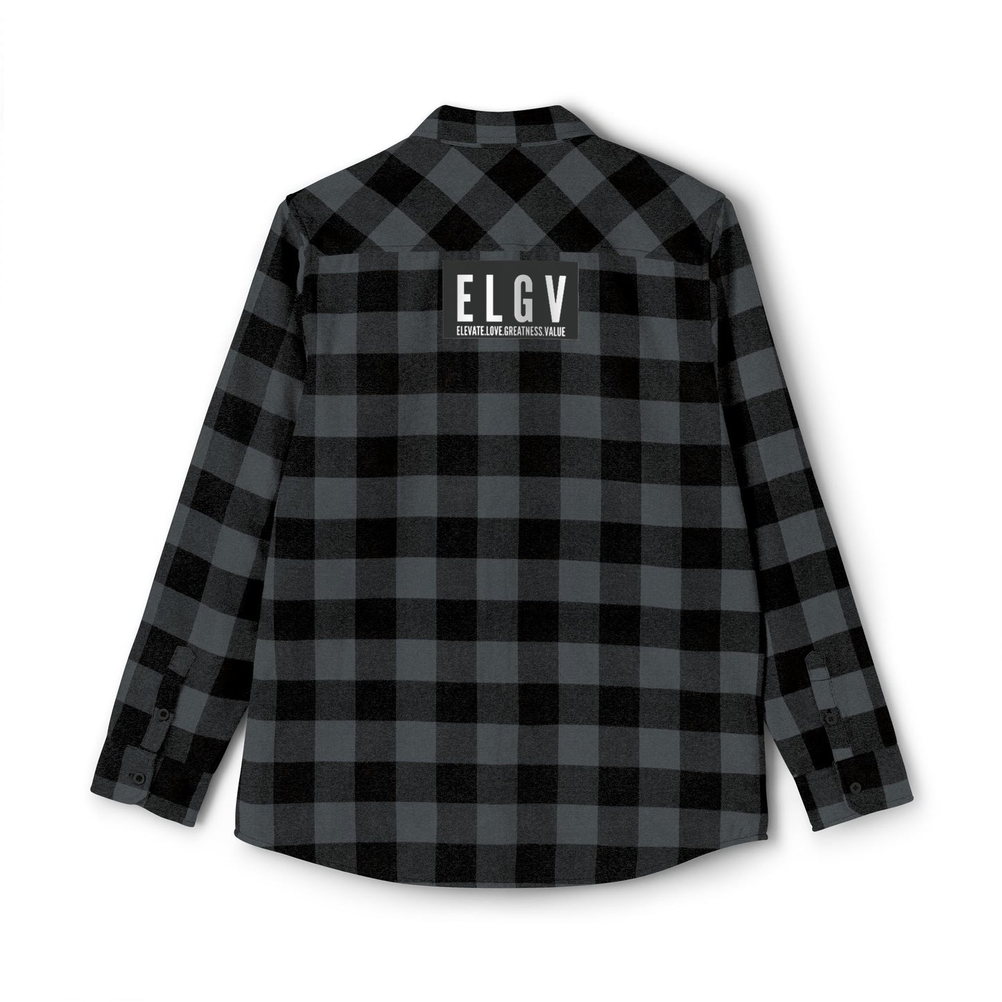 “Iron path charcoal ” flannel