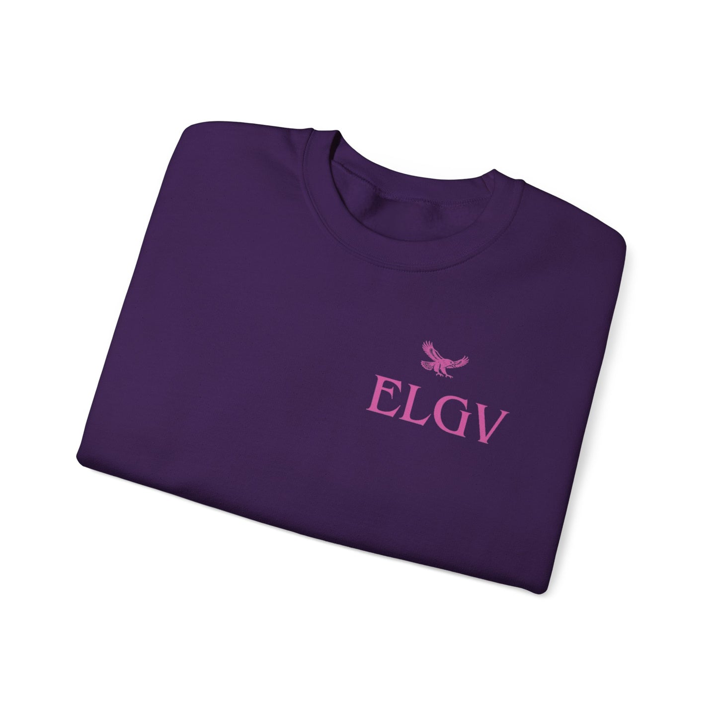 “Side ELGV logo pink” sweatshirt