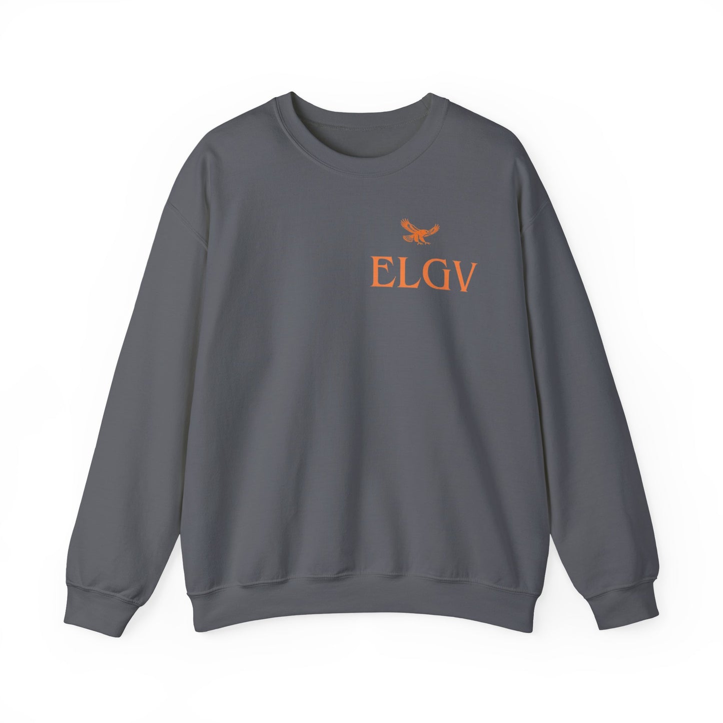 “Side ELGV logo orange” sweatshirt
