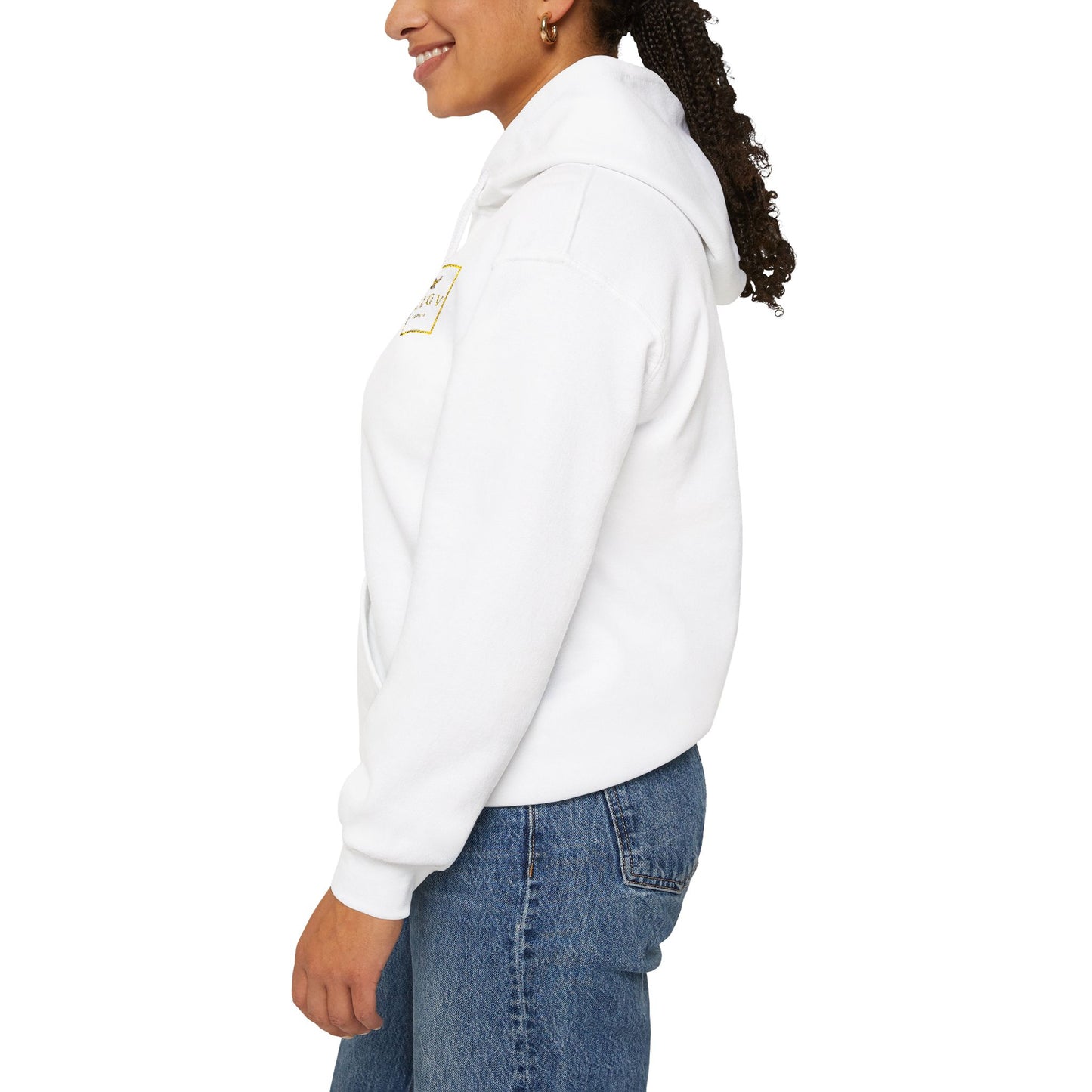 “ gold logo” hoodie