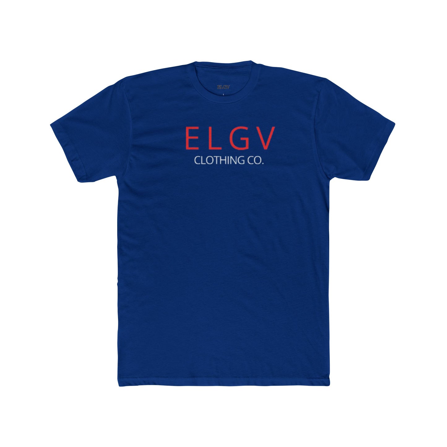 “Bold signature blue” tee