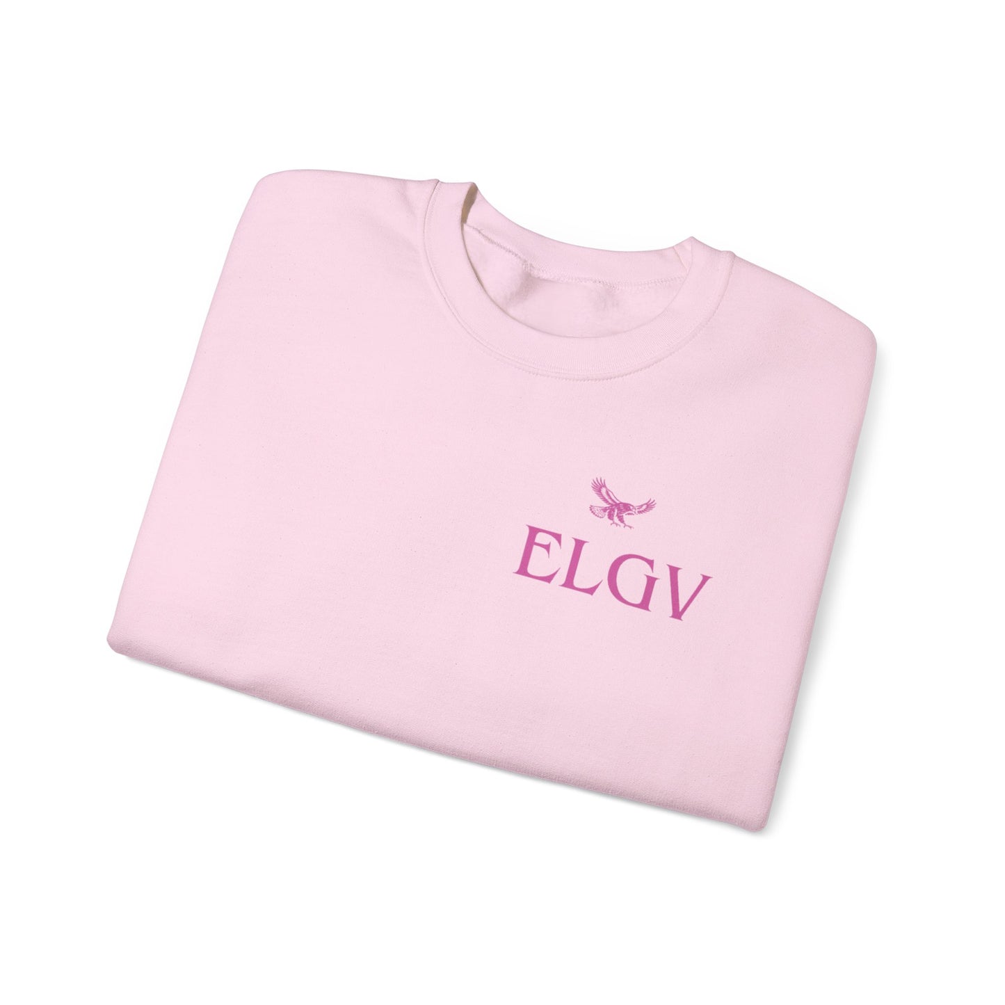 “Side ELGV logo pink” sweatshirt