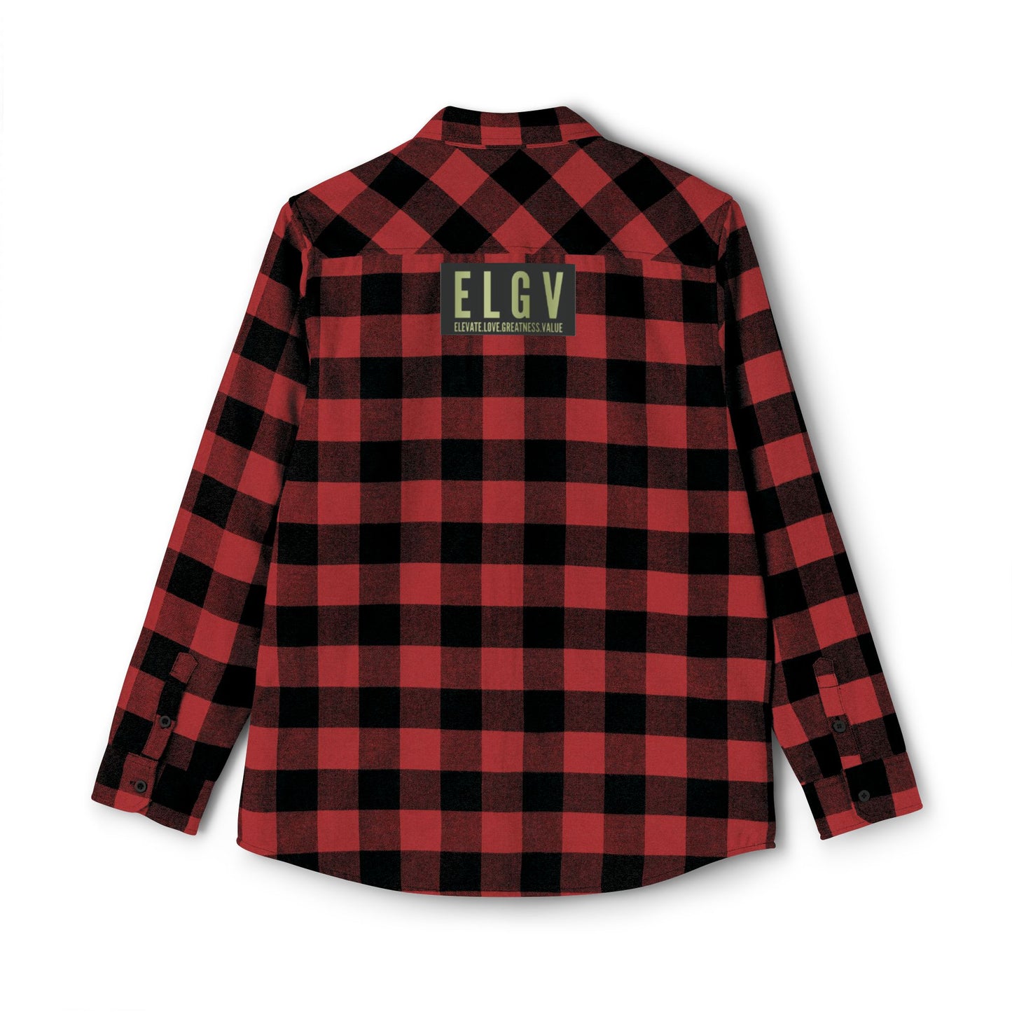 “Iron path olive” flannel