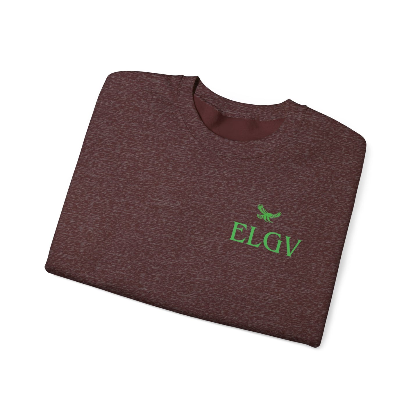 “Side ELGV logo green” sweatshirt