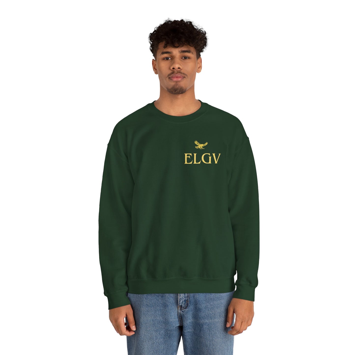 “Side ELGV logo yellow” sweatshirt