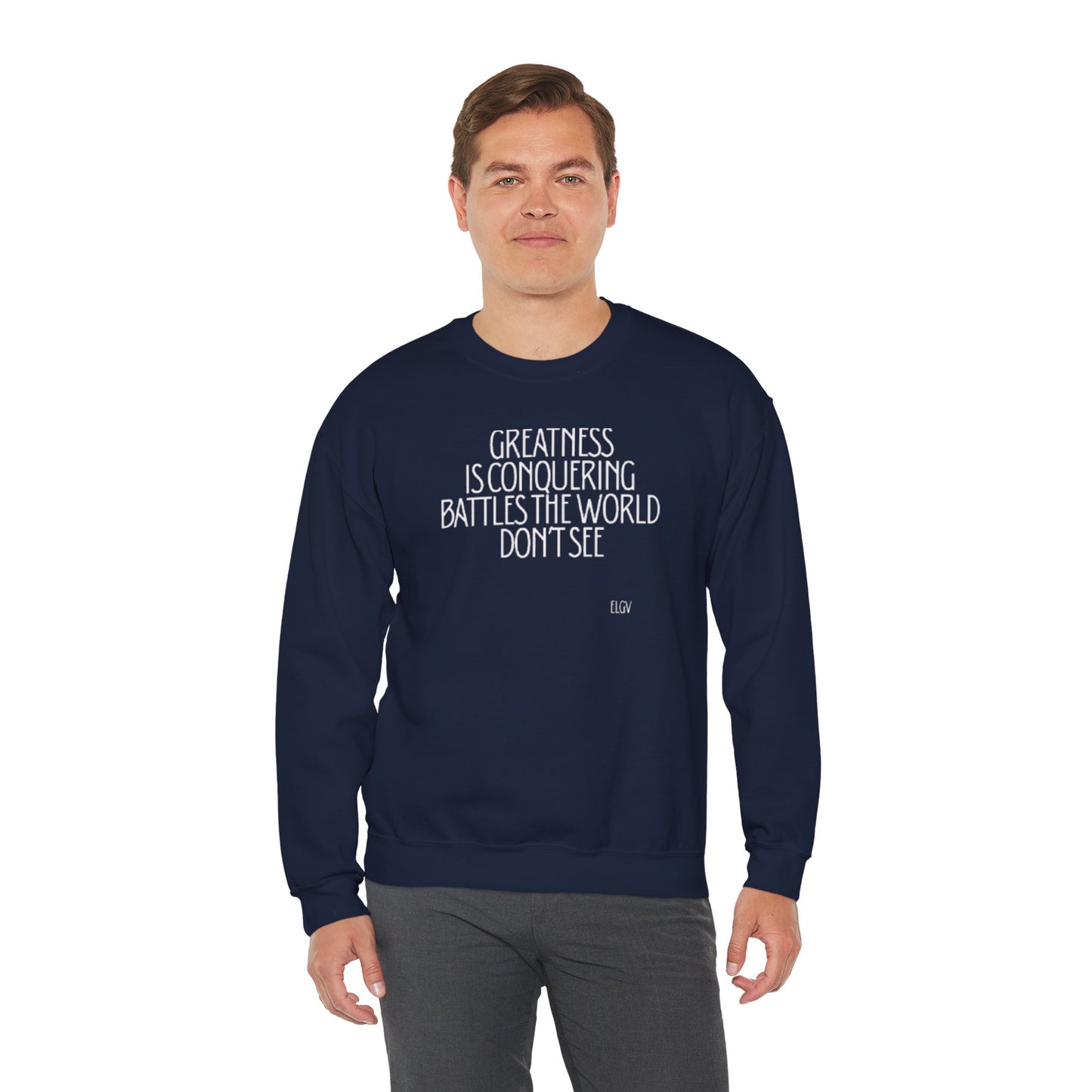 “Conquering battles” sweatshirt