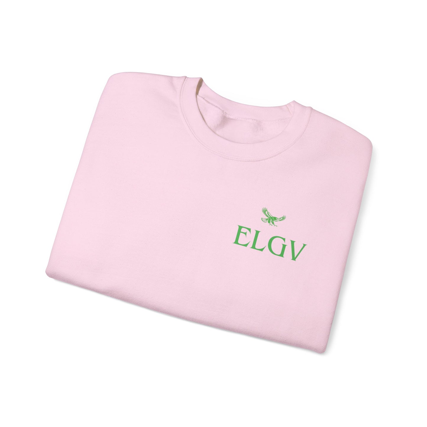 “Side ELGV logo green” sweatshirt