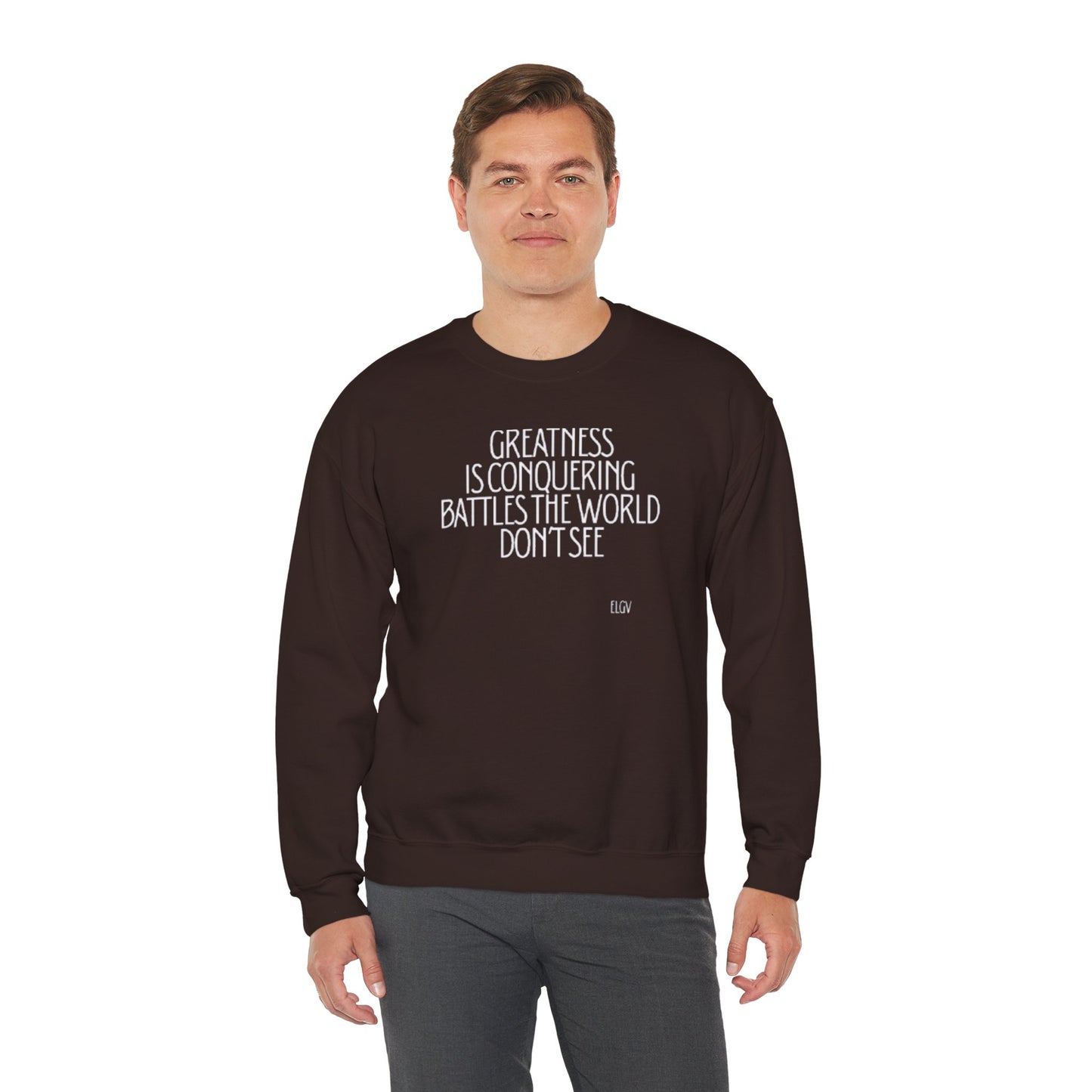 “Conquering battles” sweatshirt