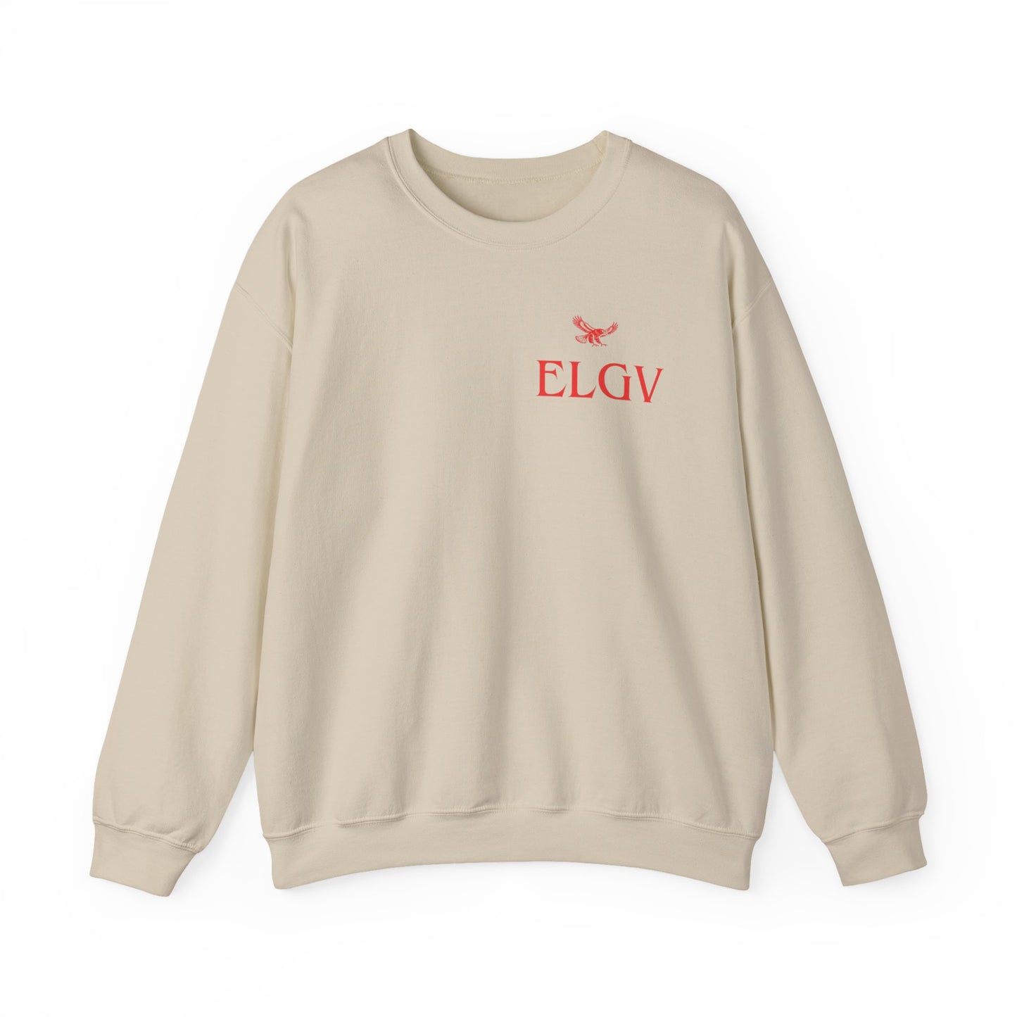 “Side ELGV logo red” sweatshirt