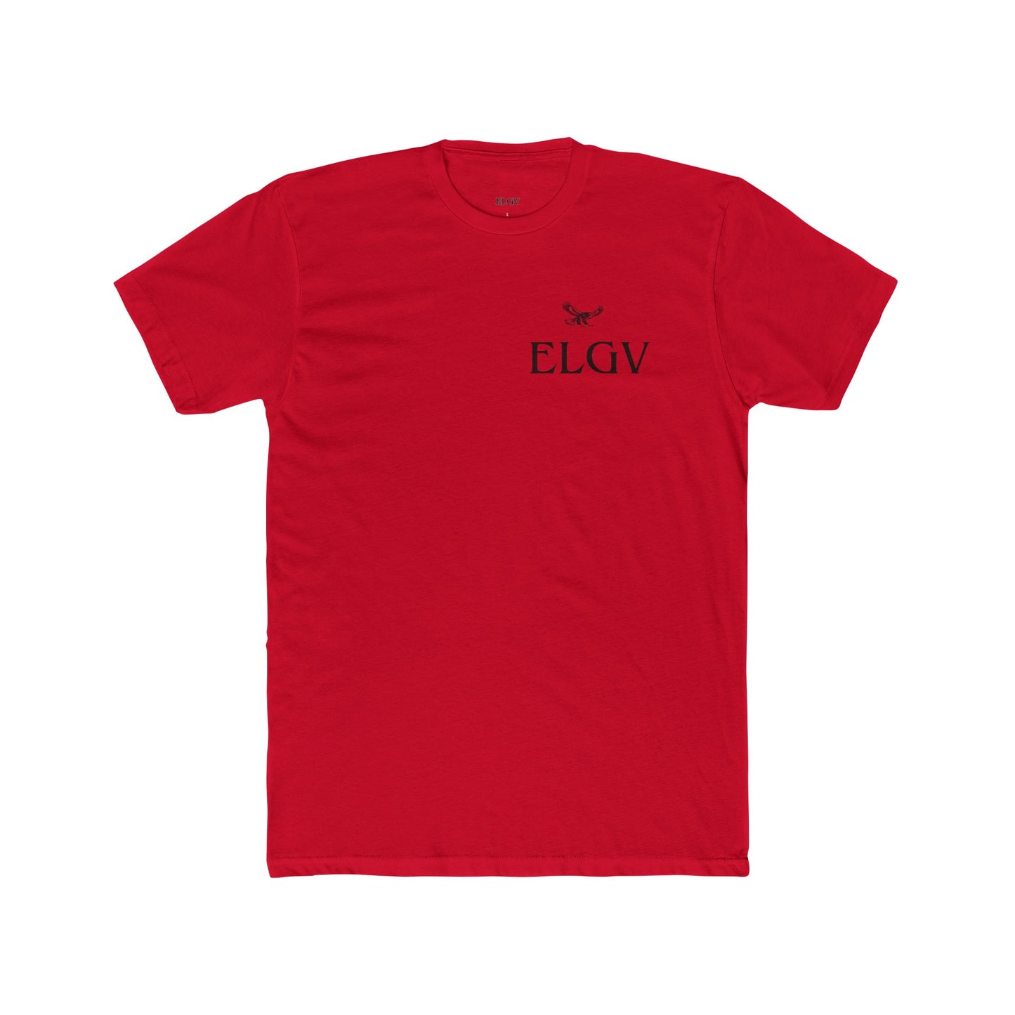 “Side ELGV logo blk” tee