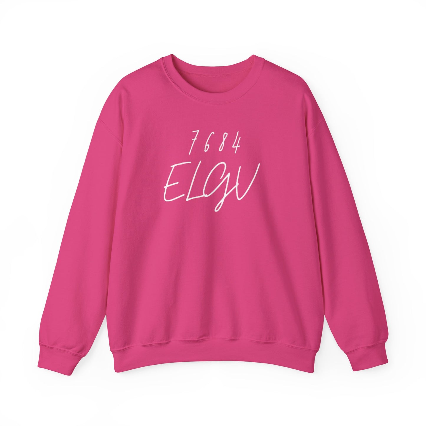 “Signature of purpose,7684” sweatshirt