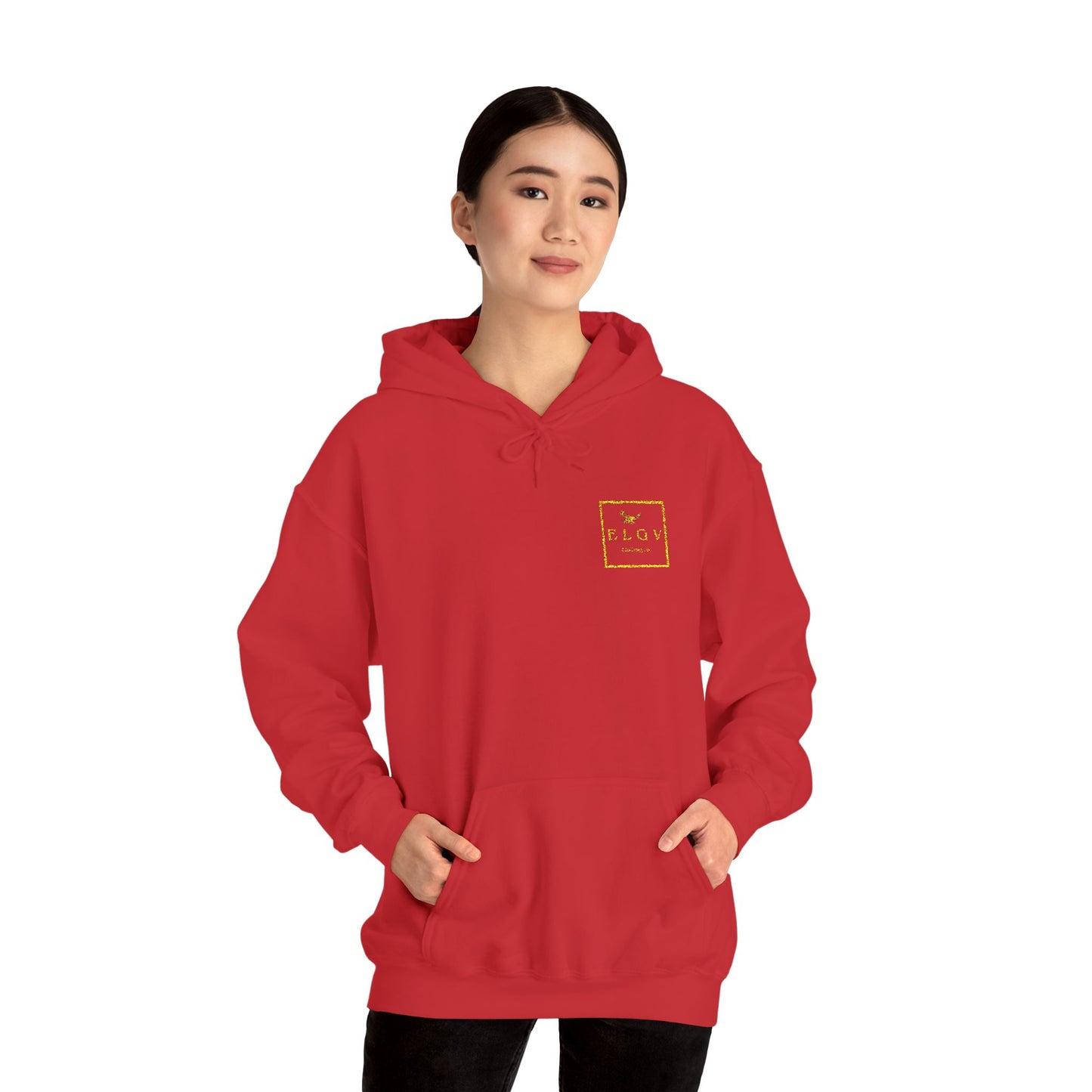 “ gold logo” hoodie