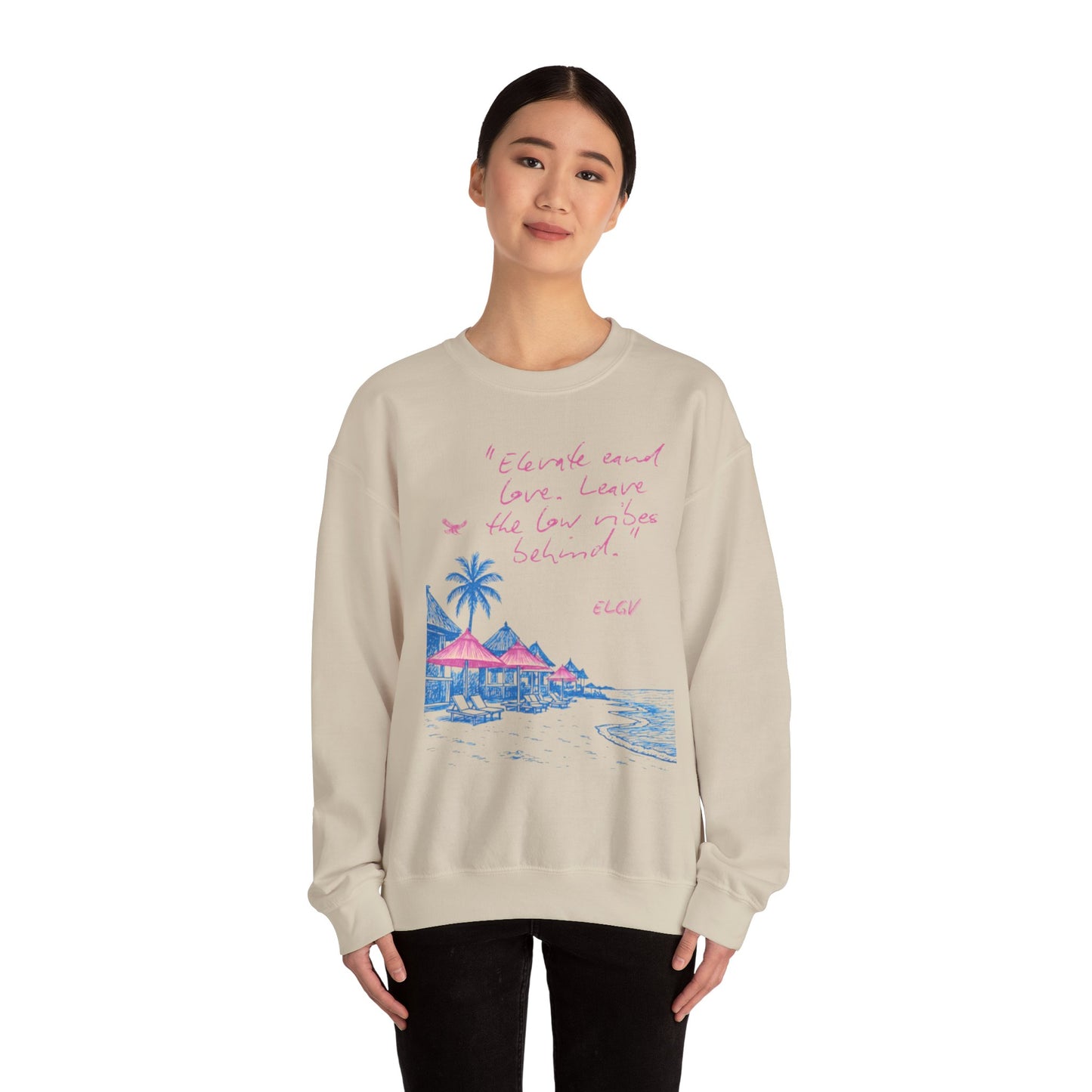 “High vibrations” sweatshirt