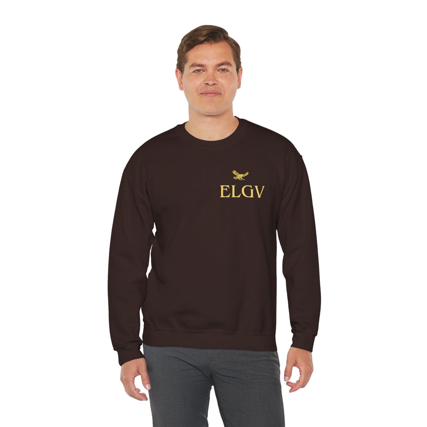 “Side ELGV logo yellow” sweatshirt
