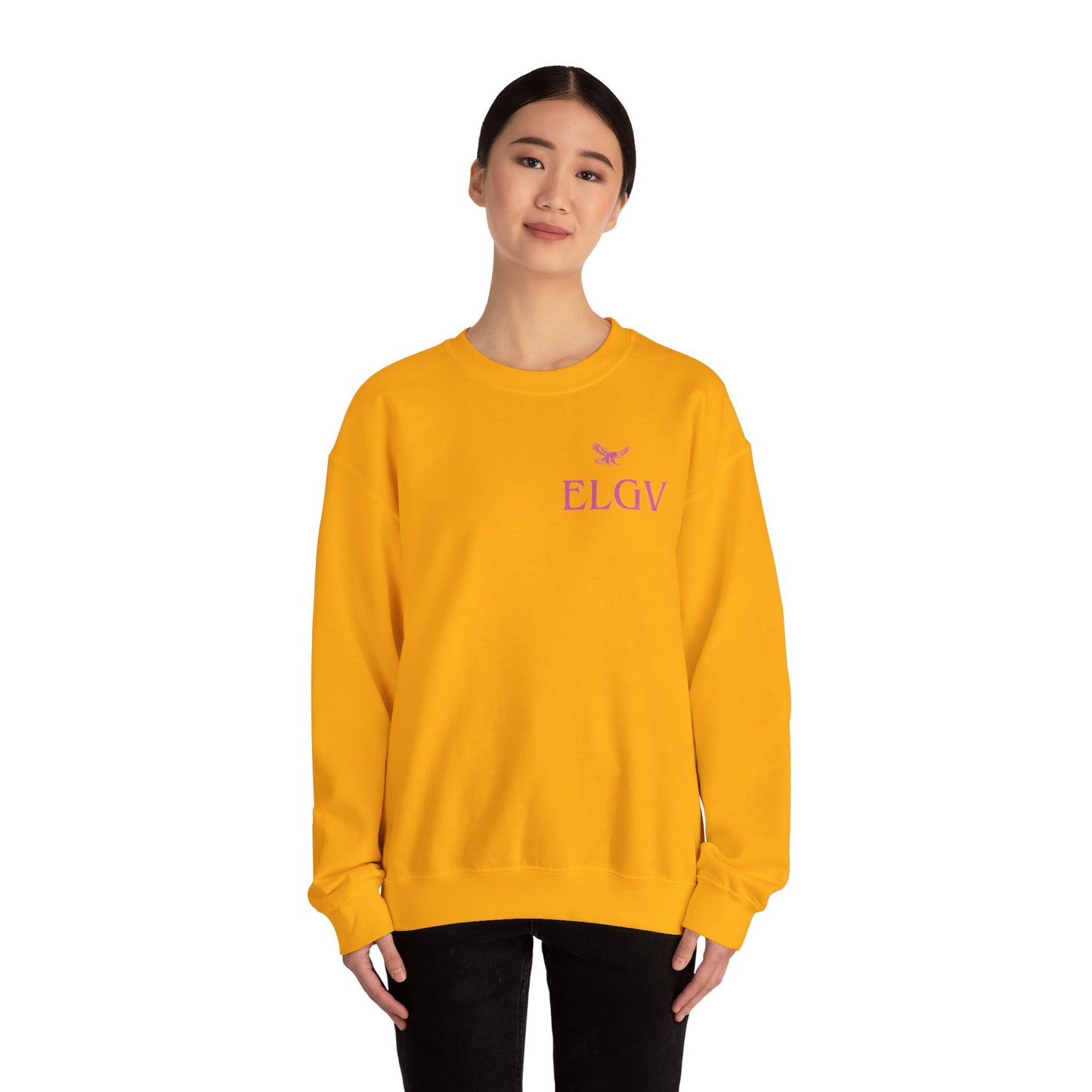 “Side ELGV logo pink” sweatshirt