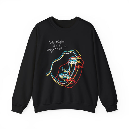 “Boundaries in motion” sweatshirt