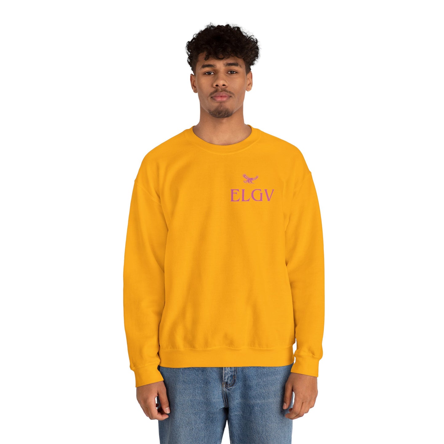 “Side ELGV logo pink” sweatshirt