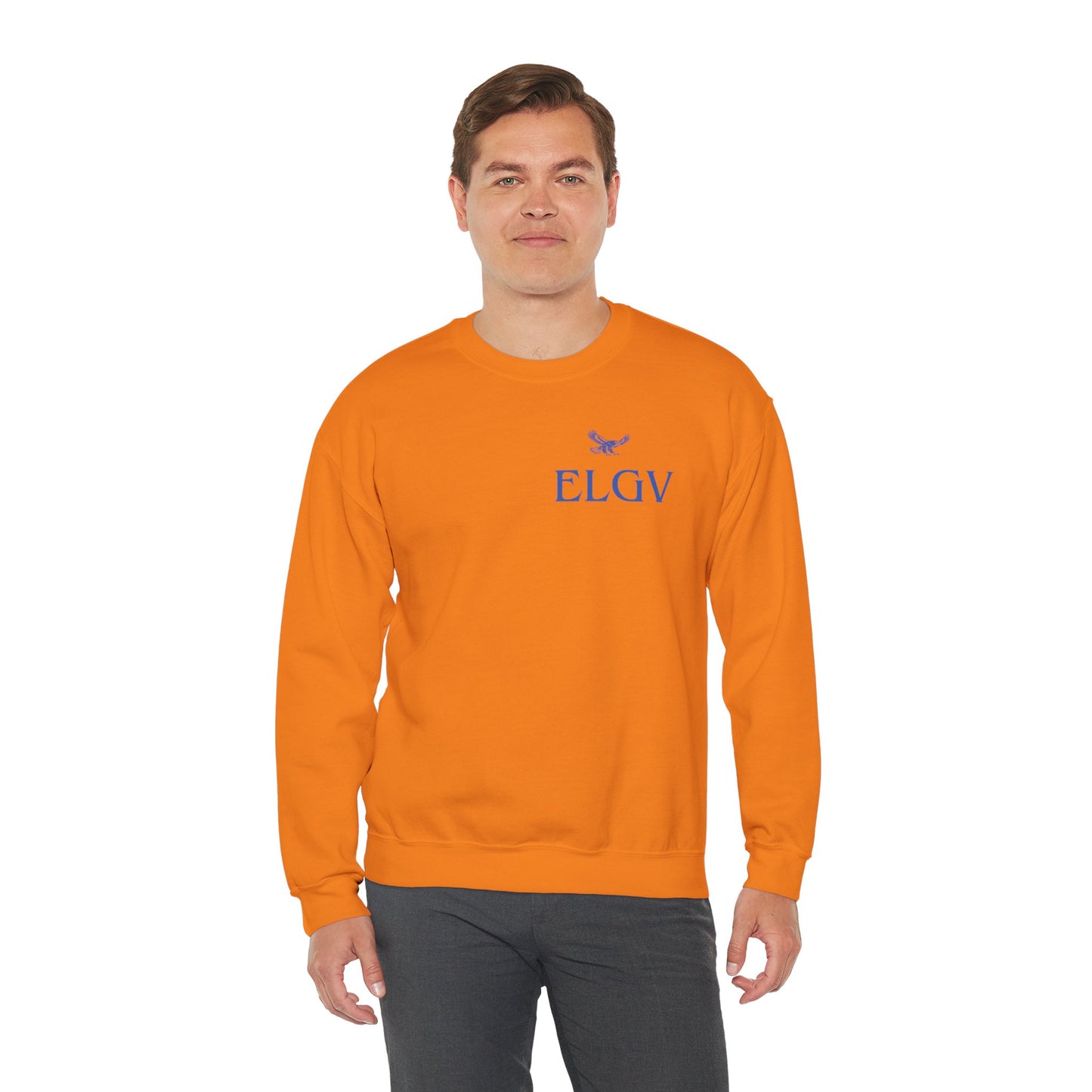 “Side ELGV logo blue” sweatshirt