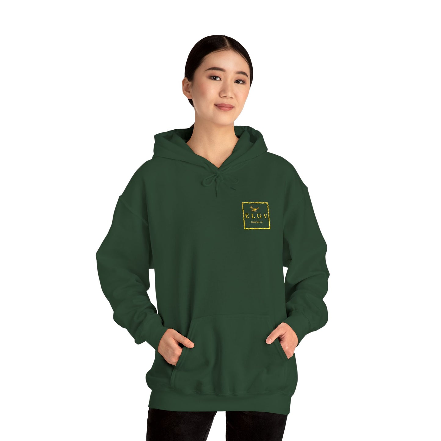 “ gold logo” hoodie