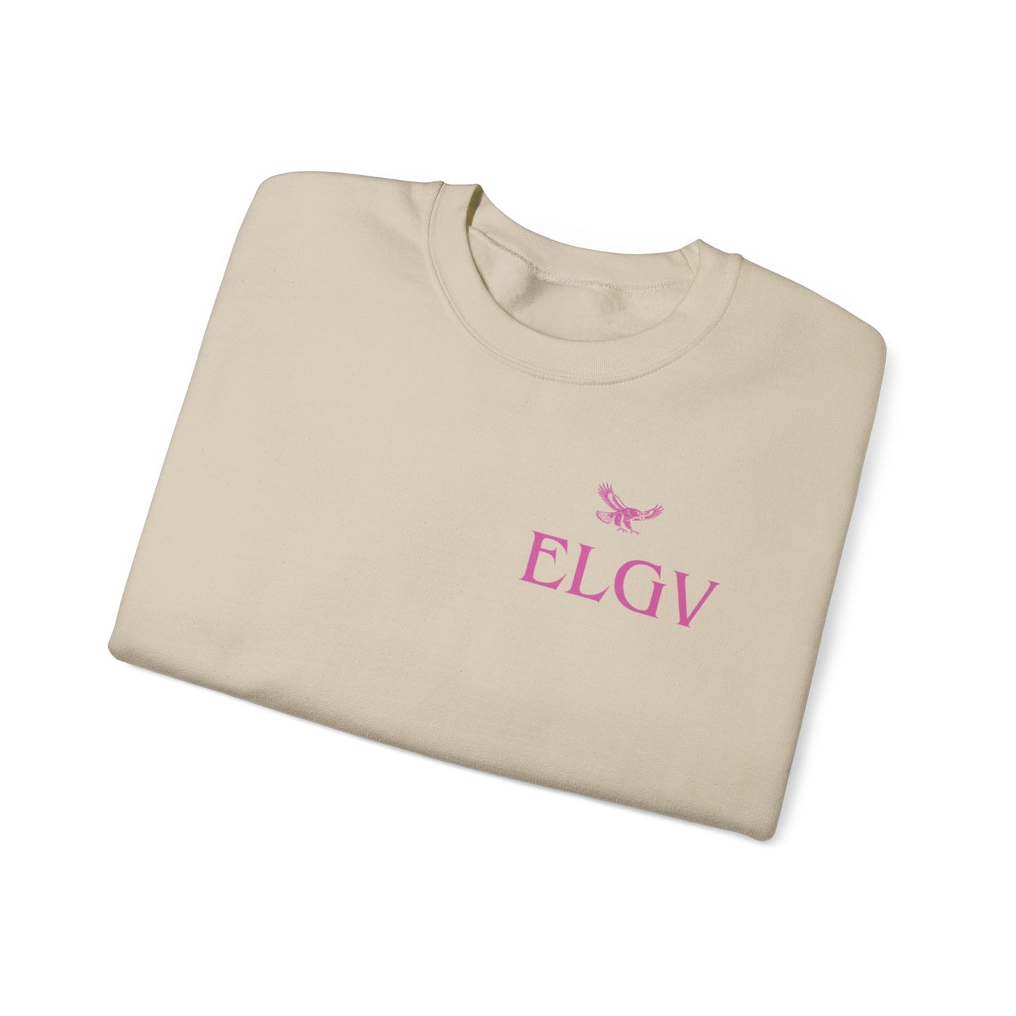 “Side ELGV logo pink” sweatshirt