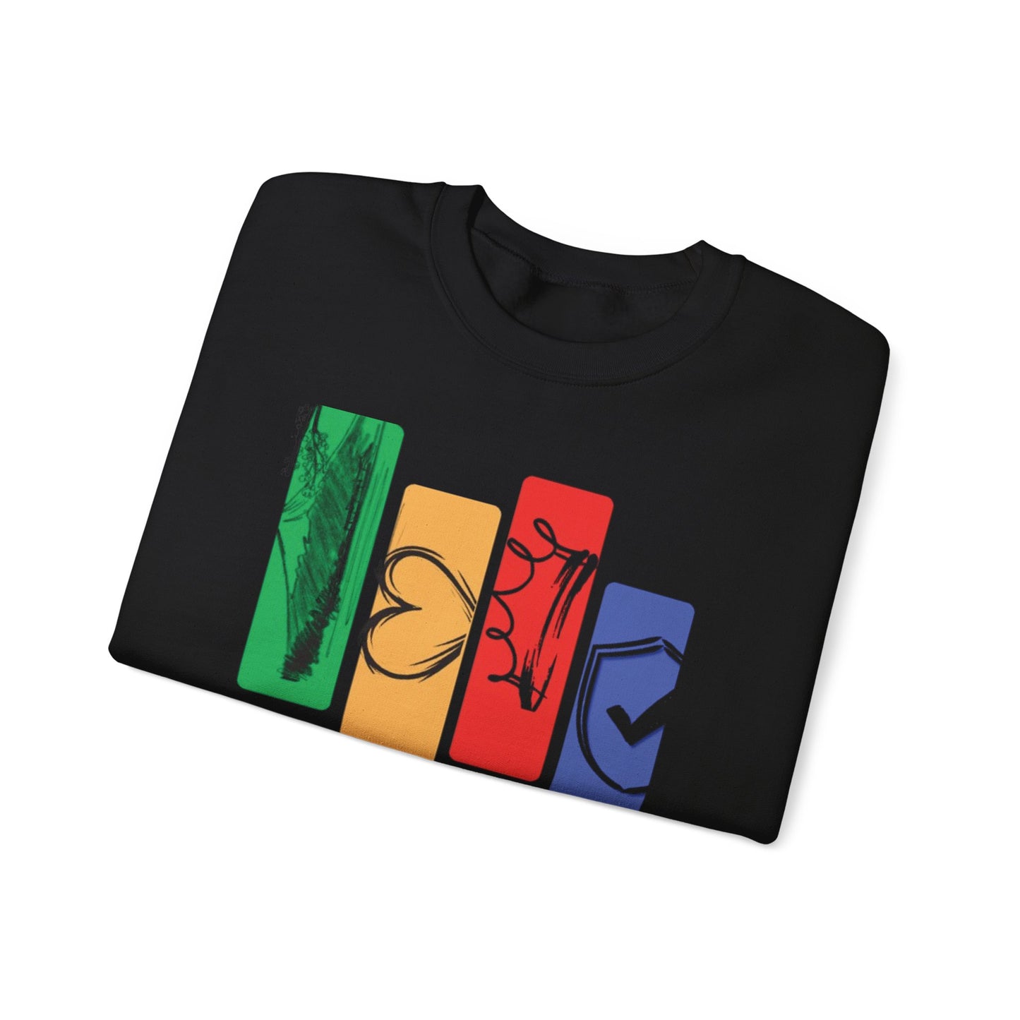 “Vibrant authority” sweatshirt