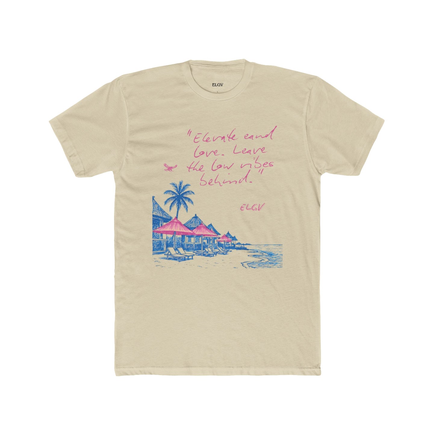 “High vibrations” tee