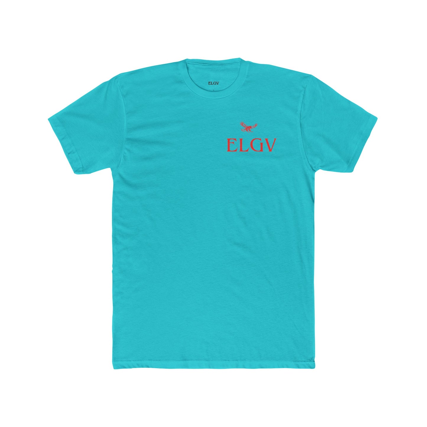 “Side ELGV logo red” tee
