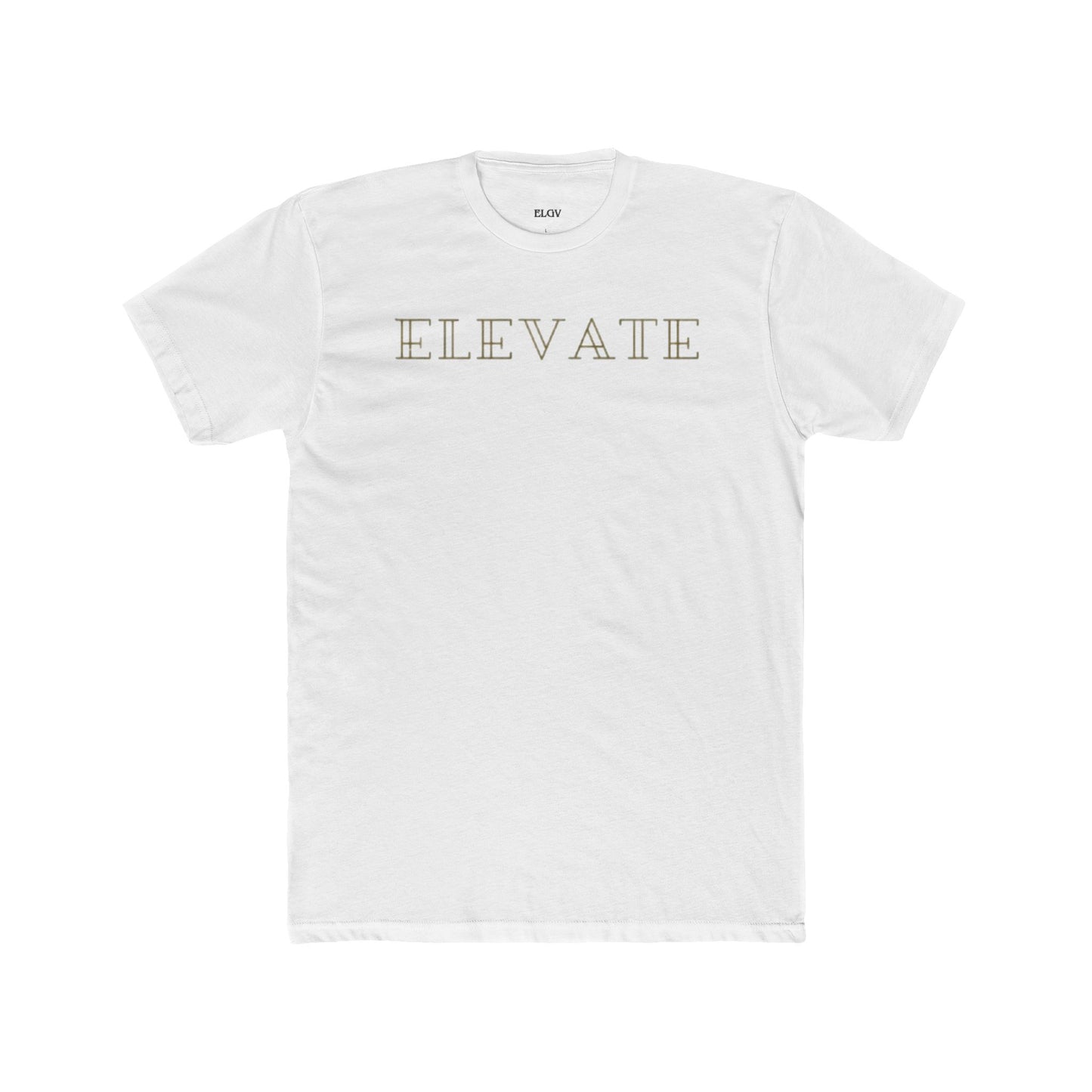 “Elevate, no need for applause” tee