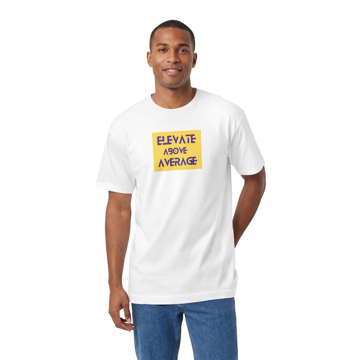 “Not average” tee