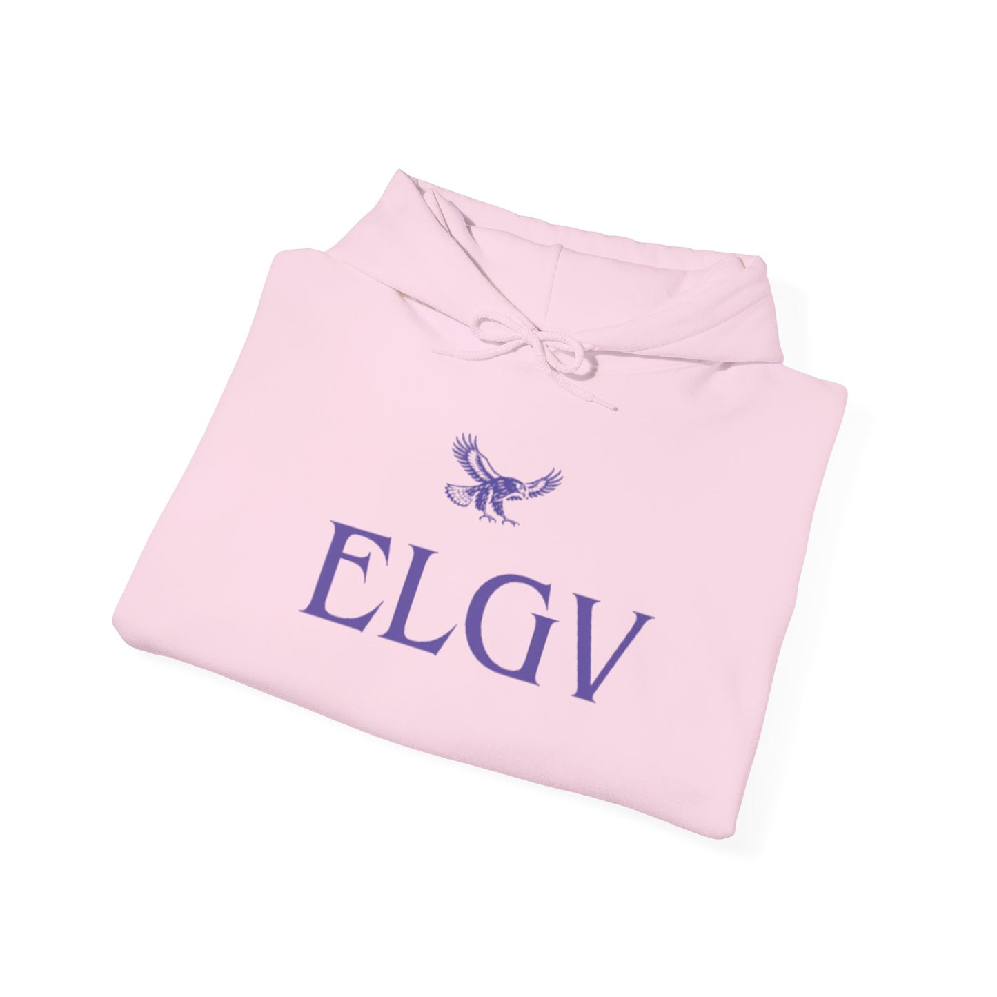 “Center ELGV logo purple” sweatshirt