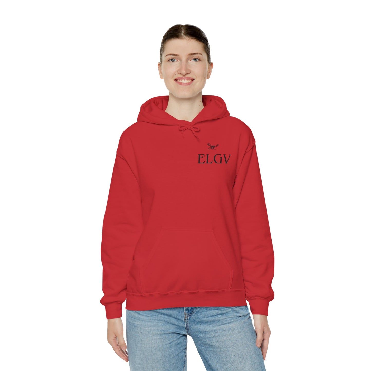 “Side ELGV logo blk” hoodie
