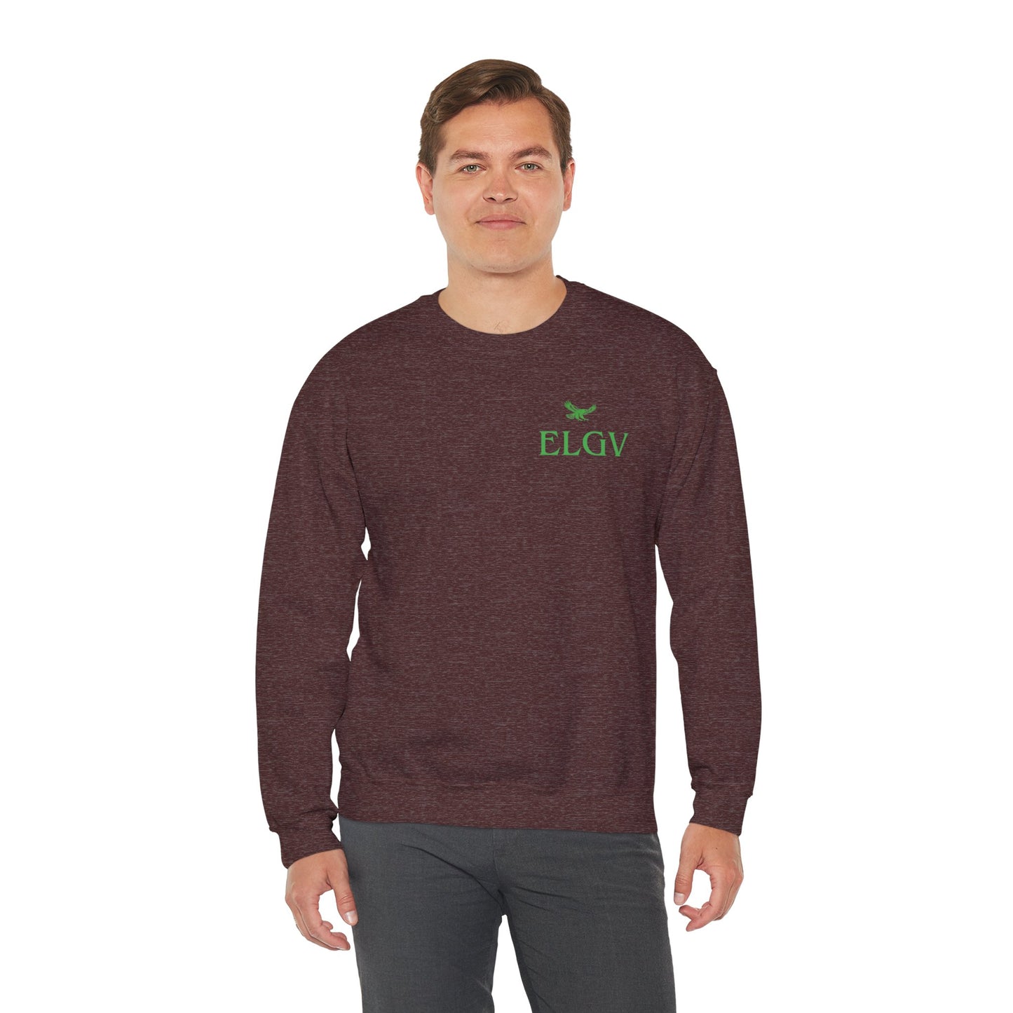 “Side ELGV logo green” sweatshirt