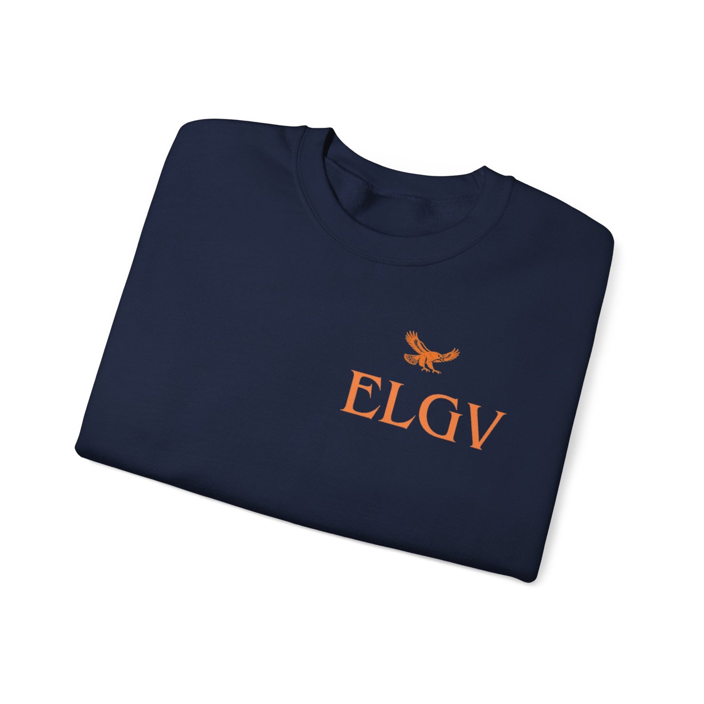 “Side ELGV logo orange” sweatshirt