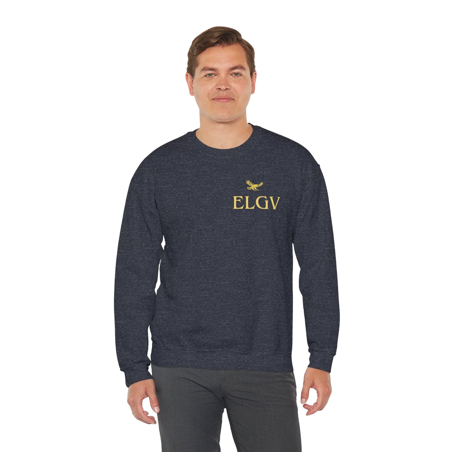 “Side ELGV logo yellow” sweatshirt