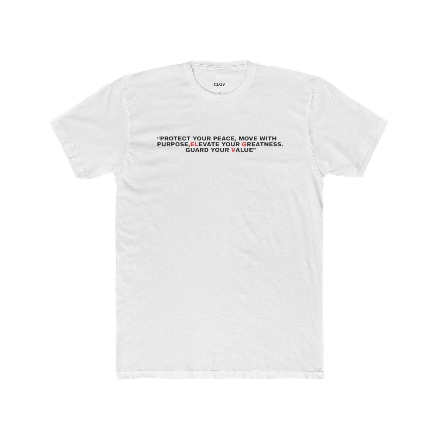 “Strategic principles, next level” tee