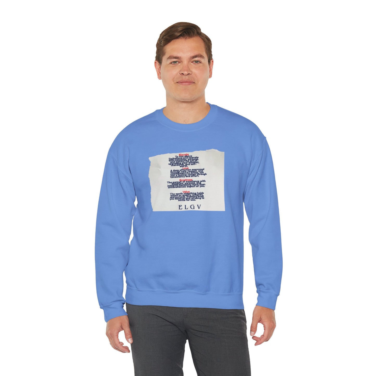 “The ELGV scripture” sweatshirt