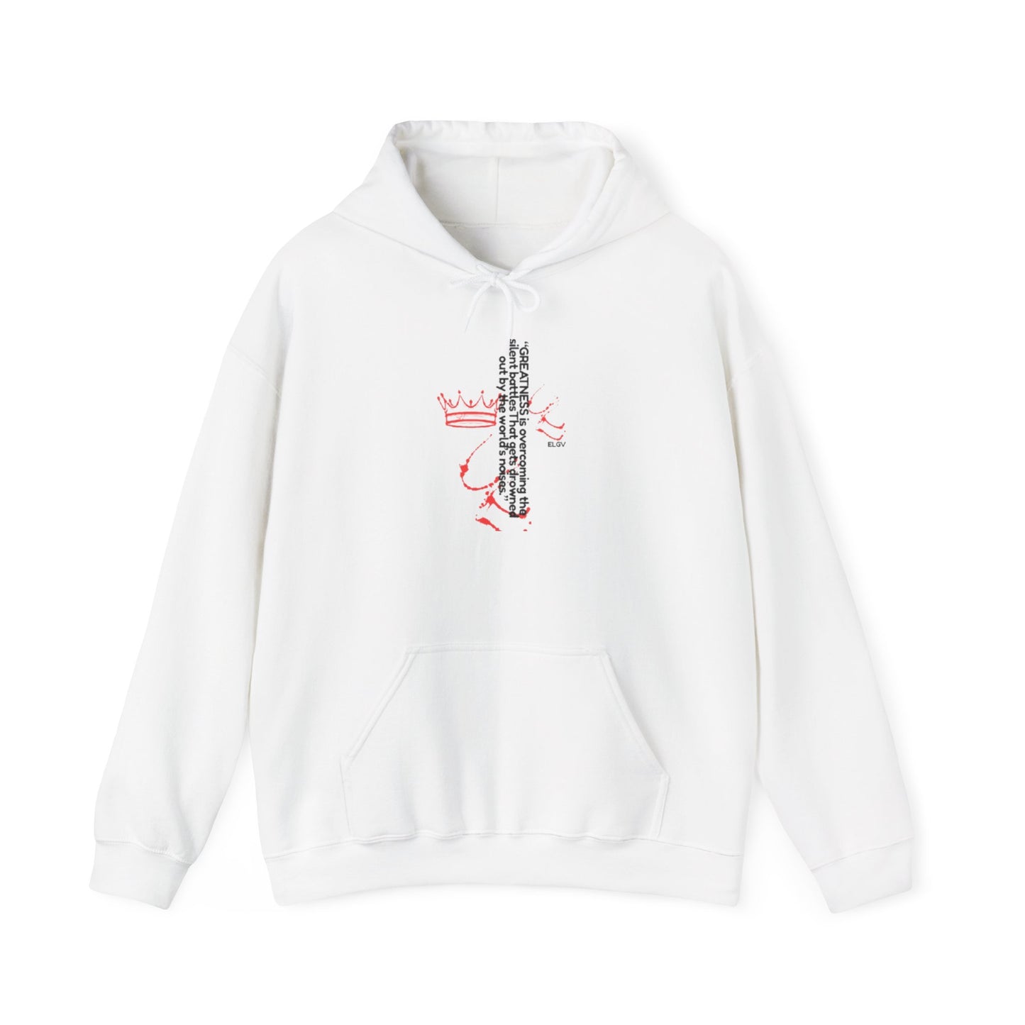 “Silent battles, greater strength” hoodie