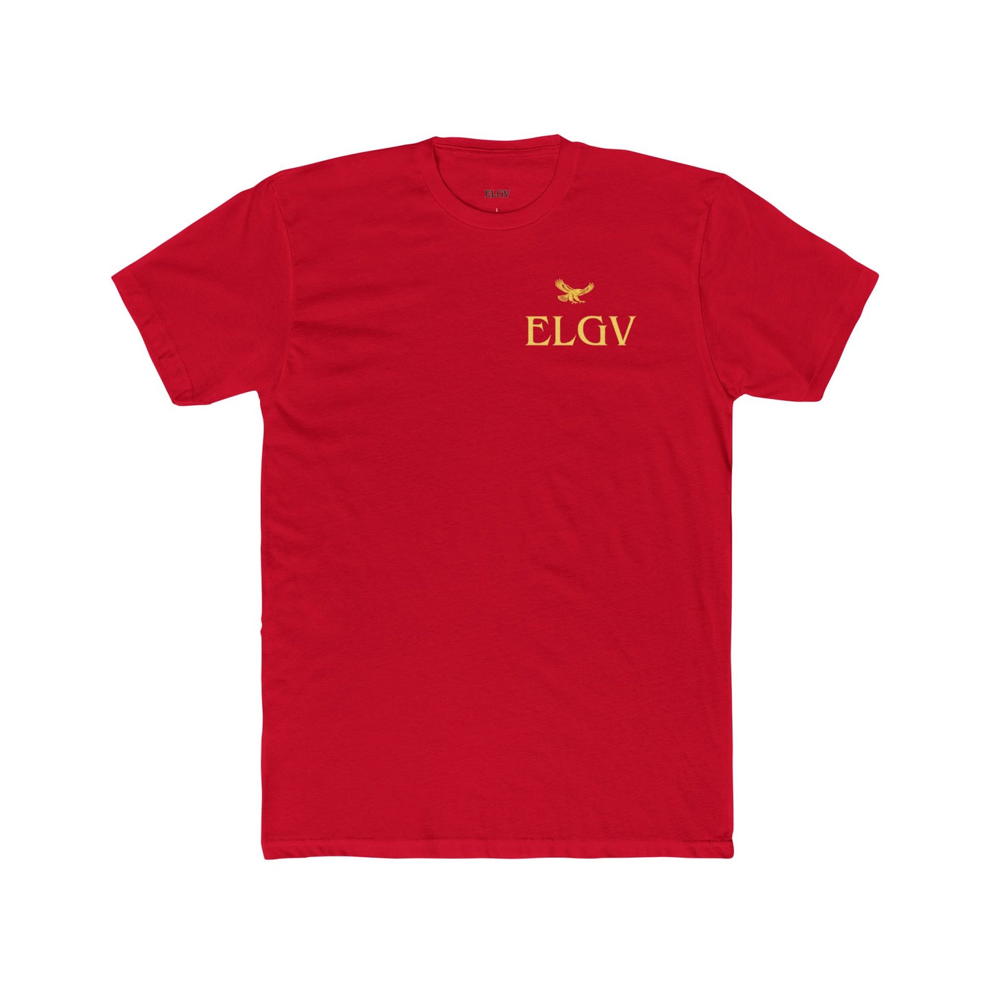 “Side ELGV logo yellow” tee