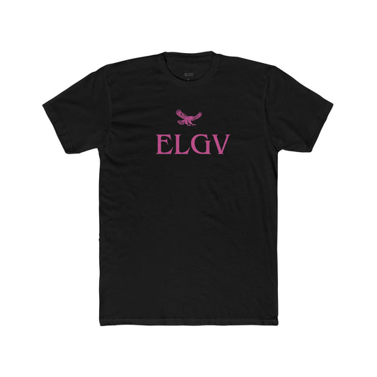 “Center ELGV logo pink” tee