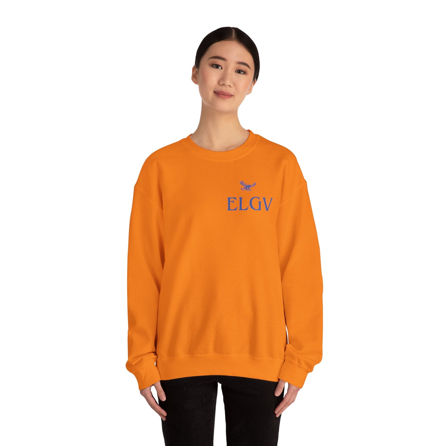 “Side ELGV logo blue” sweatshirt
