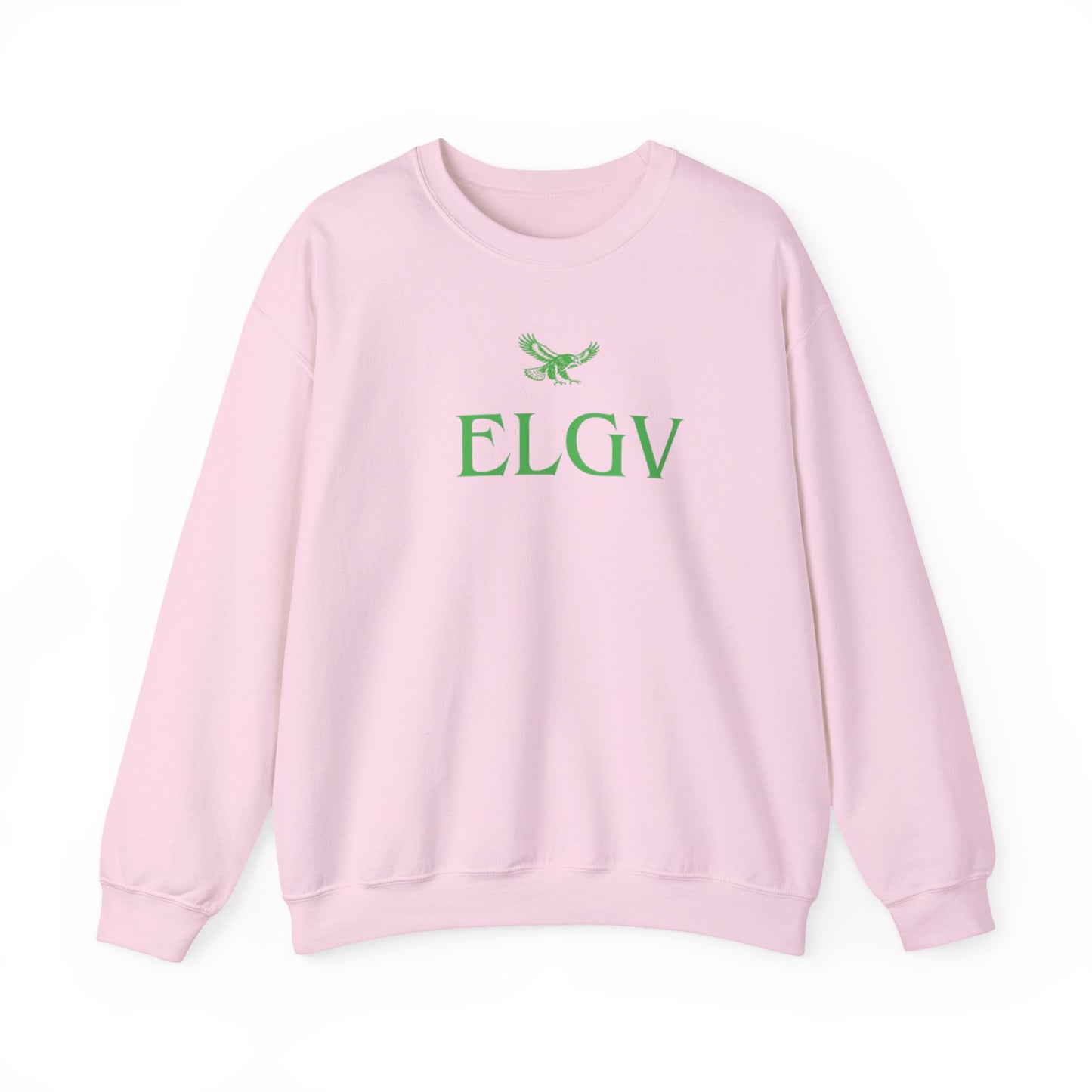 “Center ELGV logo green” sweatshirt