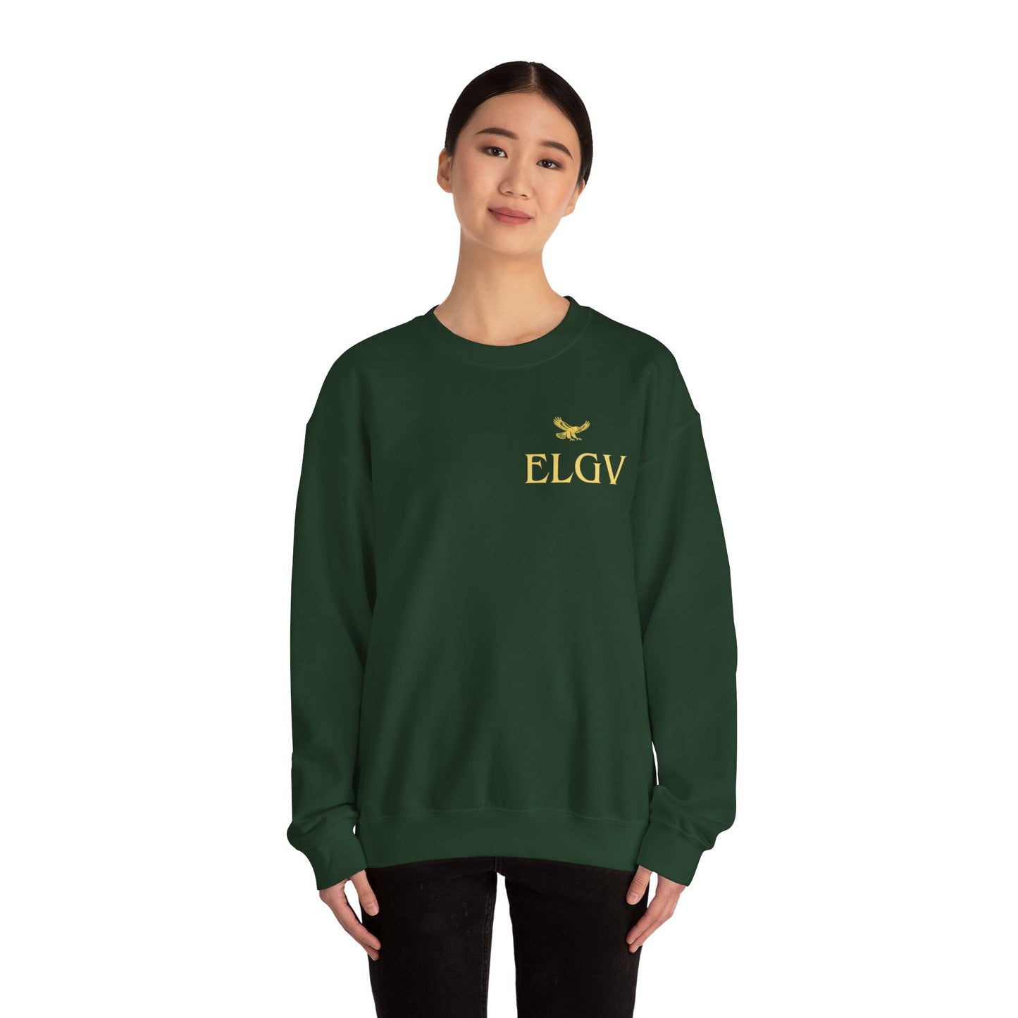 “Side ELGV logo yellow” sweatshirt