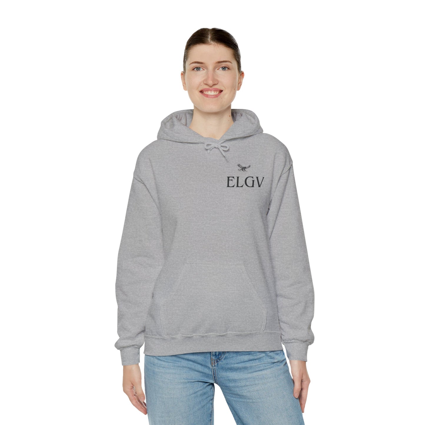 “Side ELGV logo blk” hoodie