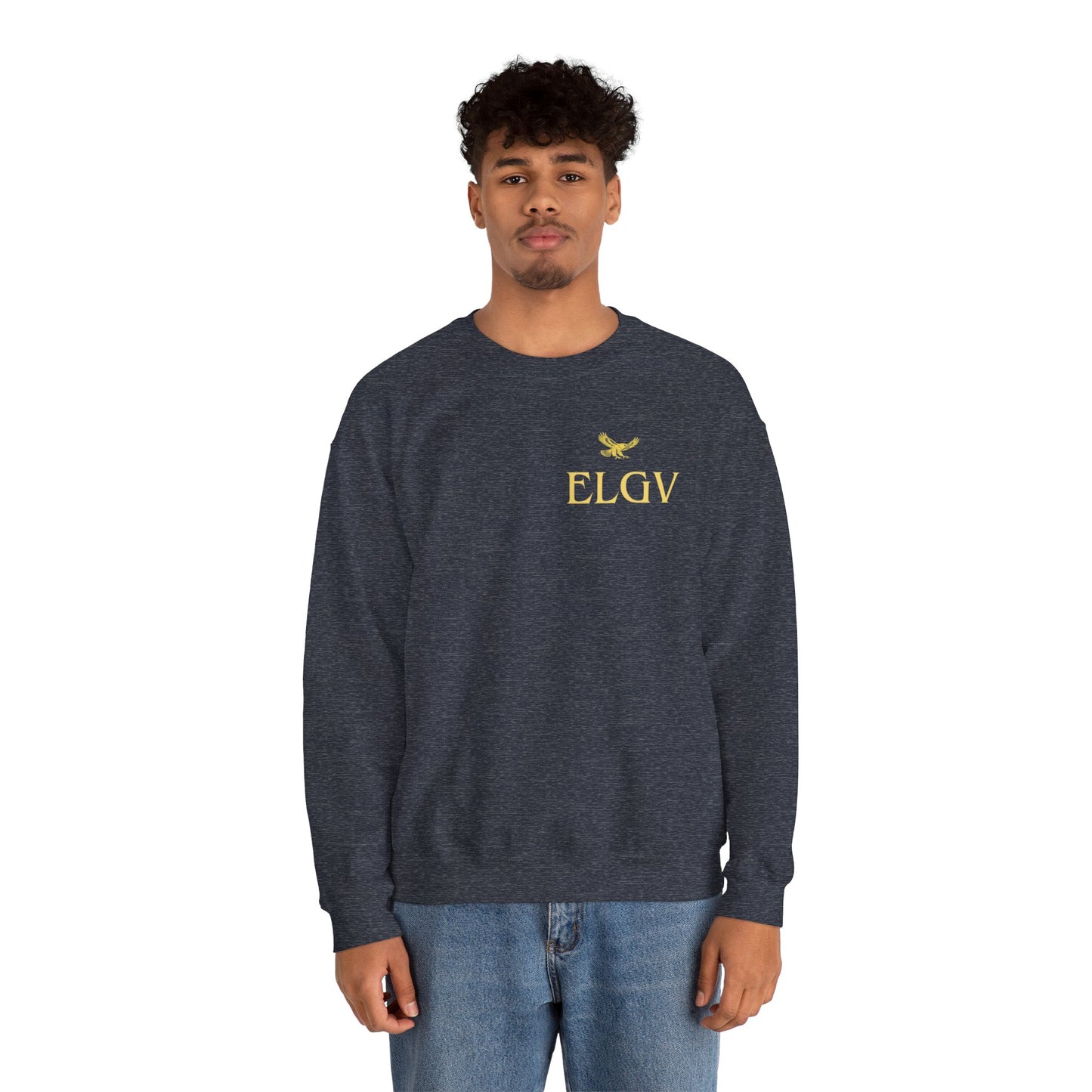 “Side ELGV logo yellow” sweatshirt