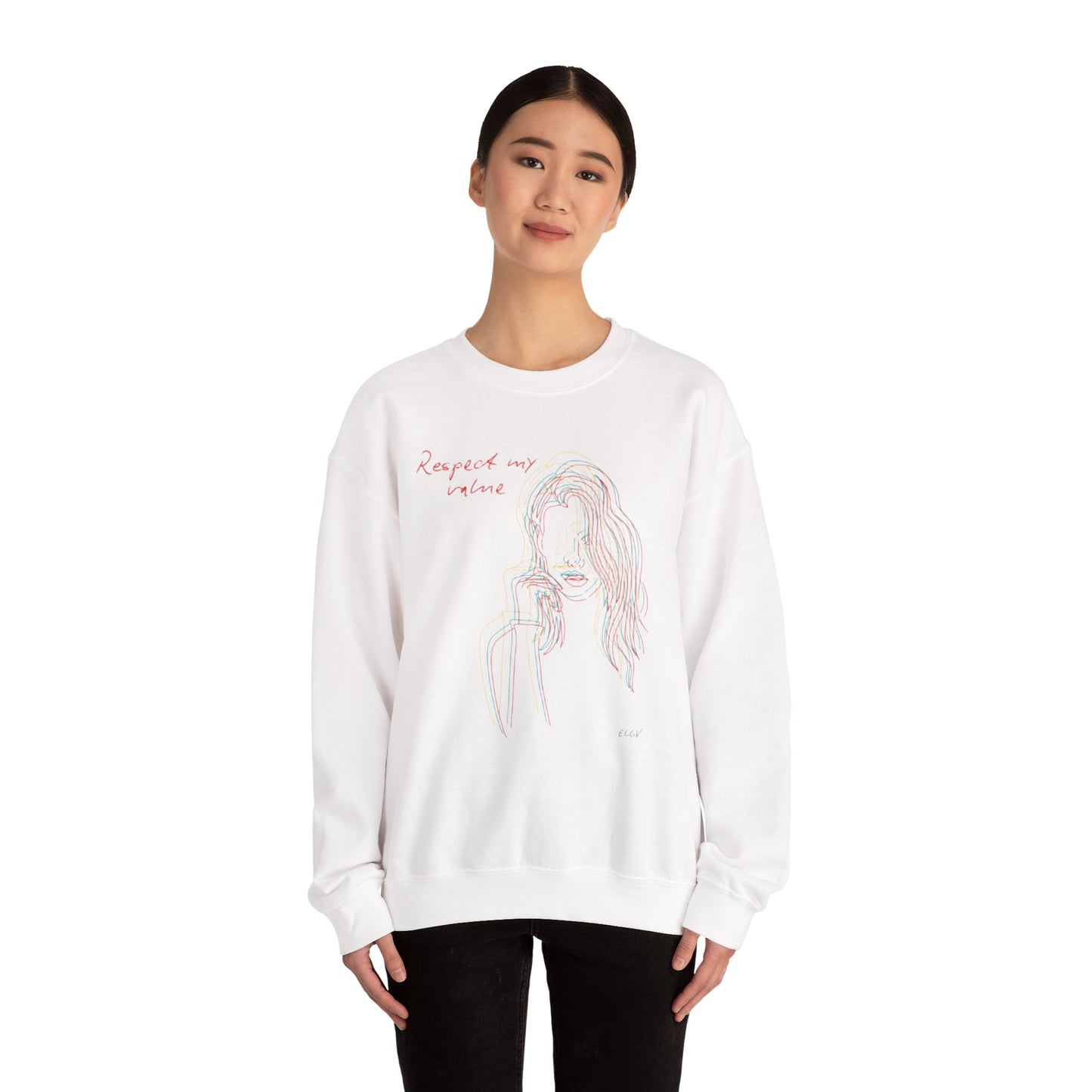 “Boundaries respected” sweatshirt